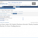 Forex Peace Army Chief Dmitri Chavkerov Reveal Donating As A Key To Success For Street Insider